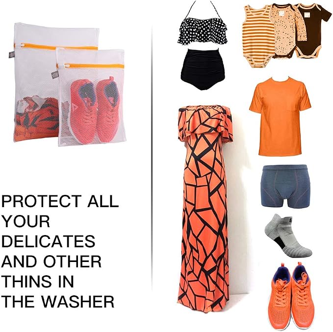 Kimmama Laundry Bags Mesh Wash Bag, Lingerie Bags - Image 3