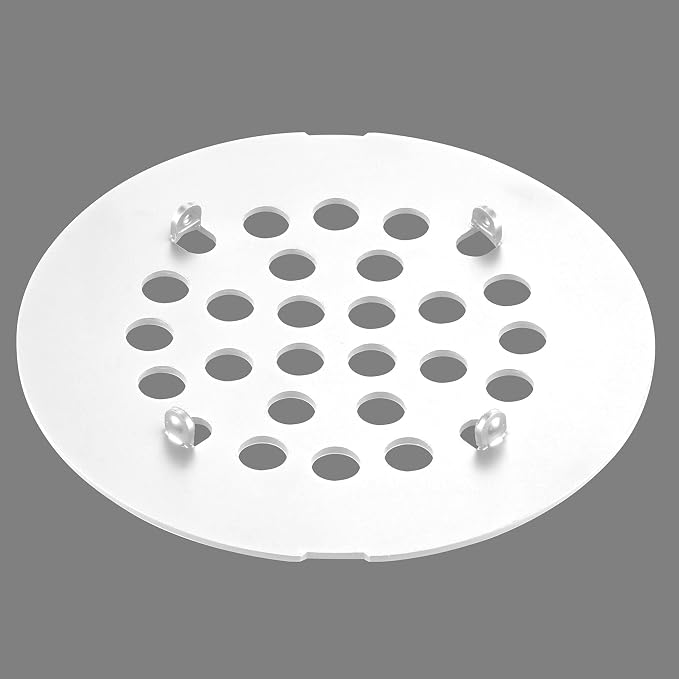 rrajj 4-1/4 Inch Round Snap-in Shower Floor Drain Cover Replacement Cover - Image 5