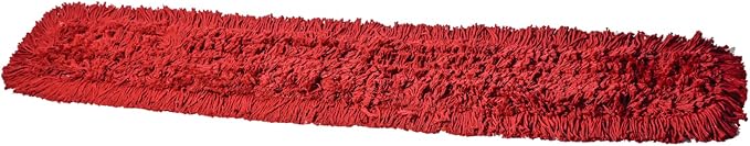 Commercial Dust Mop Replacement Head – 48 x 5 in. Cotton Nylon Reusable Mop by TidyTools