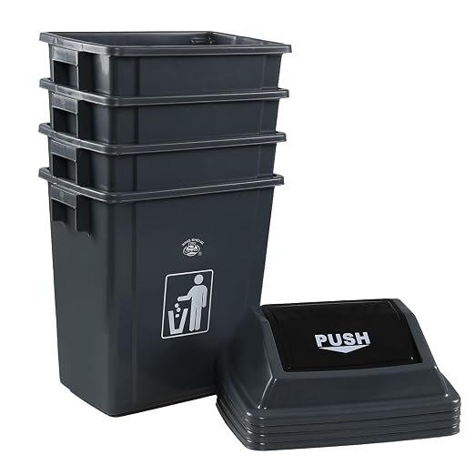 Morcte 6 Gallon Small Kitchen Trash Can - Image 7