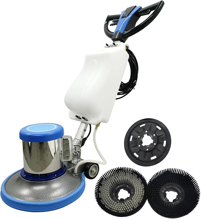 TECHTONGDA Floor Polisher Commercial Floor Buffer Scrubber Buffer Polisher by TECHTONGDA