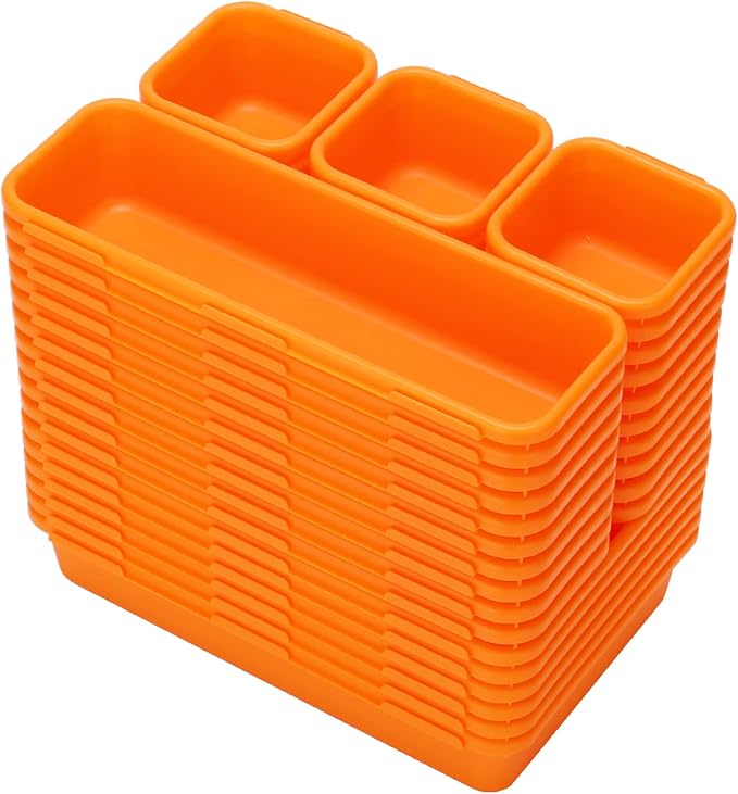 42 Pack Tool Box Organizer Tool Tray Dividers, Rolling Tool Chest Cart Cabinet - Image 7