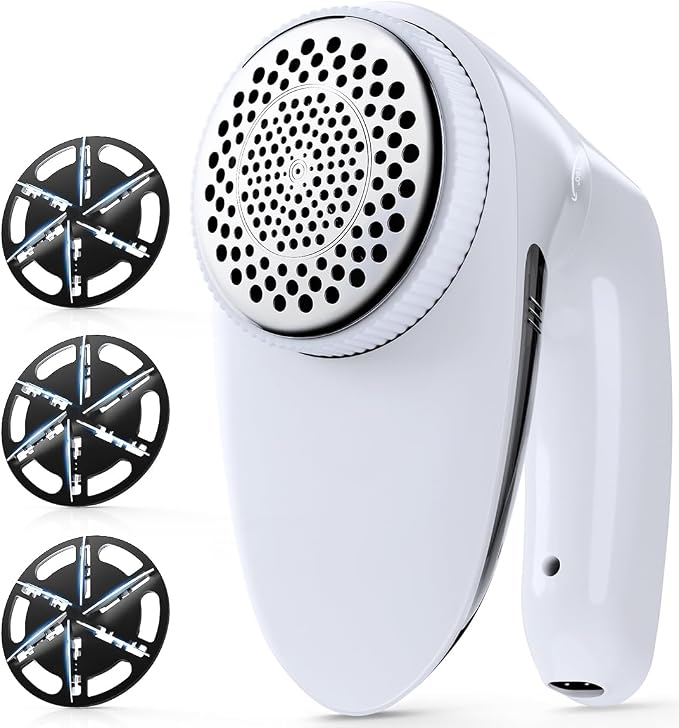 POPCHOSE Fabric Shaver, Rechargeable Lint Remover Defuzzer Sweater Shaver by Popularchoicesfromhere