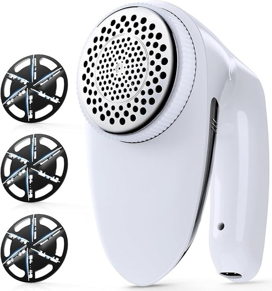 POPCHOSE Fabric Shaver, Rechargeable Lint Remover Defuzzer Sweater Shaver by Popularchoicesfromhere