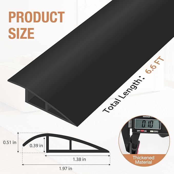 Floor Transition Strip Self Adhesive Vinyl Door Threshold - Image 5