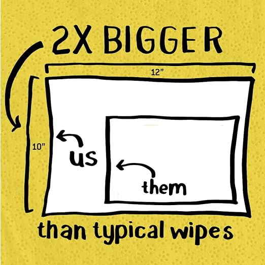 Tub O' Towels TW90 Heavy-Duty 10" x 12" Size Multi-Surface Cleaning Wipes - Image 6