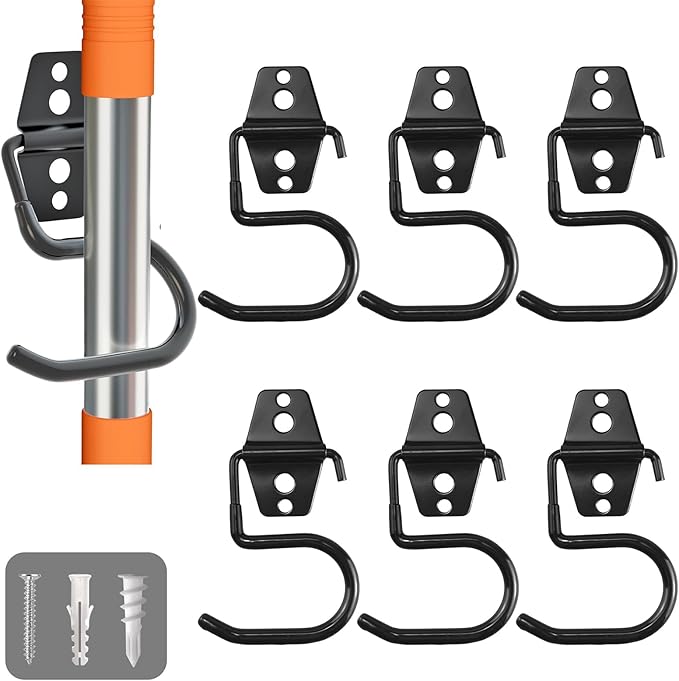 LIGHT DUST Broom Holder Wall Mount - Image 8
