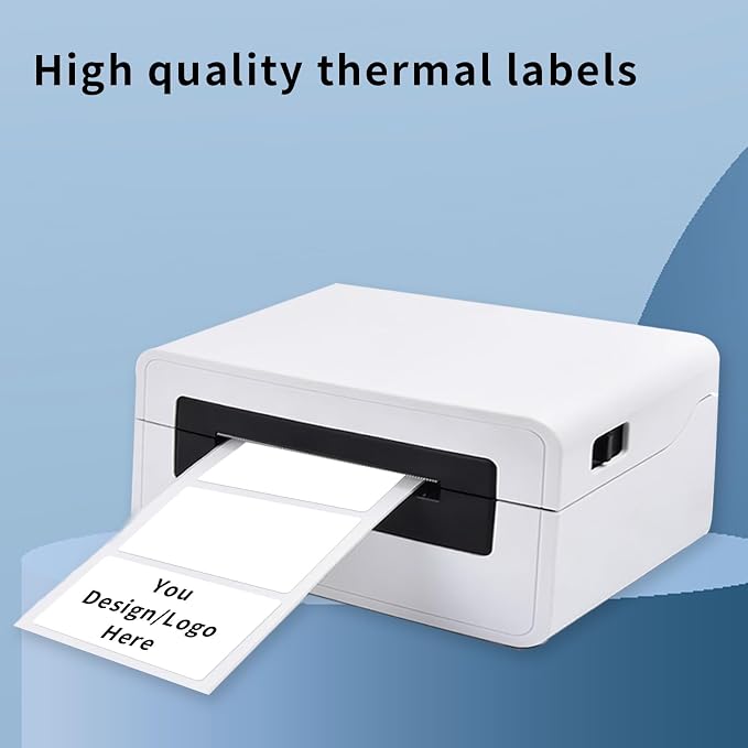 2×3 Inch White Removable Thermal Labels, Waterproof Thermal Label - Image 6