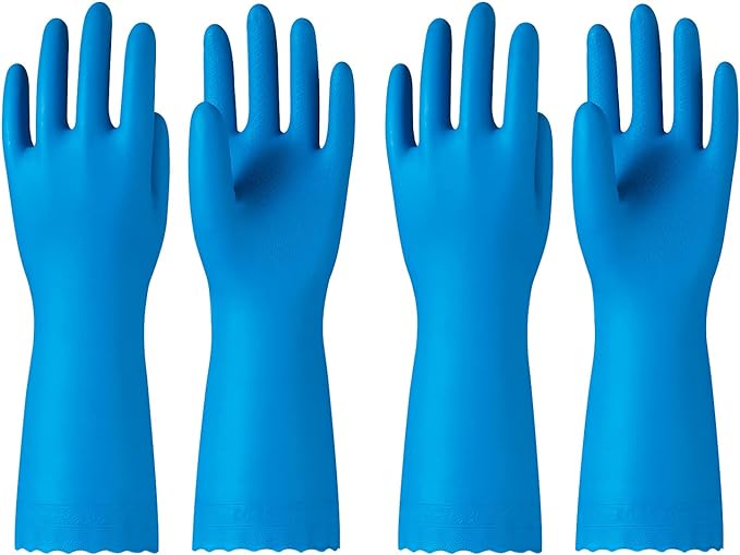 PACIFIC PPE 2 Pairs Reusable Dishwashing Cleaning Gloves by PACIFICPPE