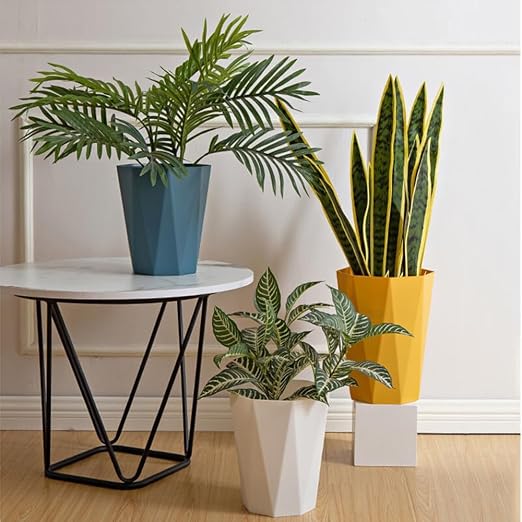 Trash Can Plastic Waste Basket 2.6 Gallon Garbage Can - Image 9