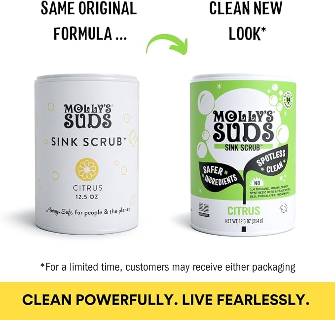 Molly's Suds Sink and All Purpose SCRUB | Gently Removes Stains, Scrubs Away - Image 2