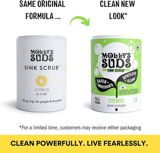 Molly's Suds Sink and All Purpose SCRUB | Gently Removes Stains, Scrubs Away - Image 2
