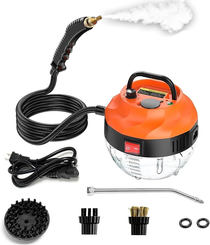Handheld Steam Cleaner, 2500W Steam Cleaner, High Pressure Steamer by Unknown