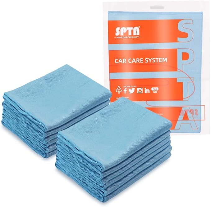 SPTA Ultra Fine Microfiber Cloths by SPTA