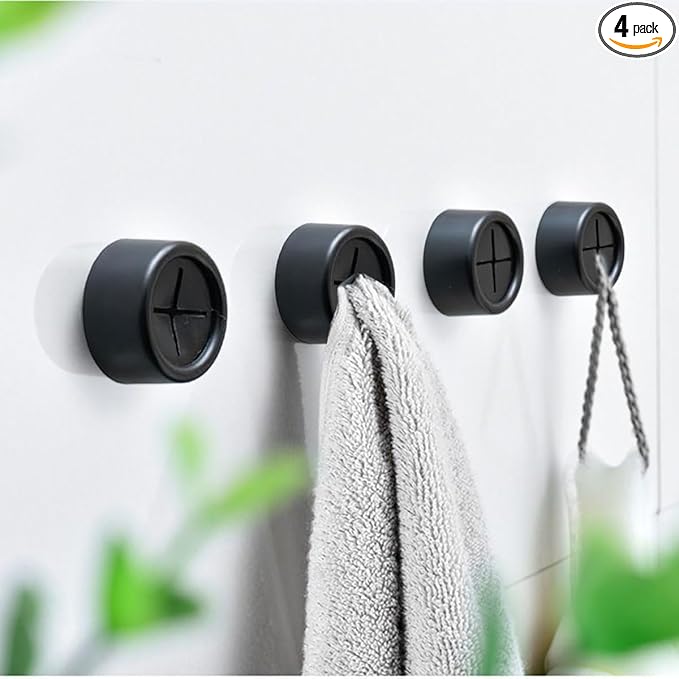 Adhesive Kitchen Dish Towel Hooks by ZEZHOU