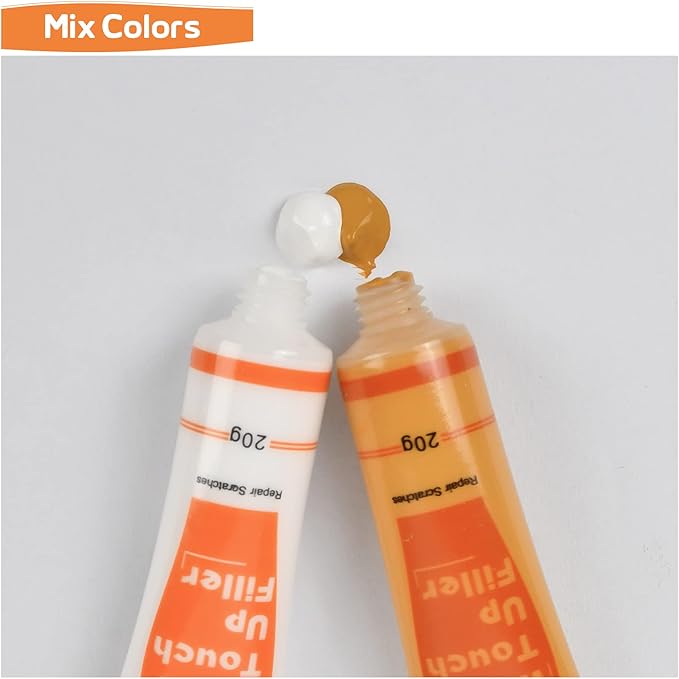 REALINN Wood Furniture Repair Kit 8 Light Colors- Wood Fillers and Touch Up - Image 5