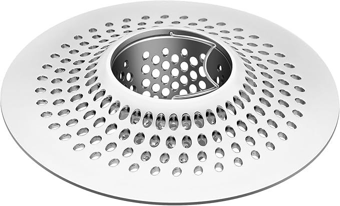 LEKEYE Shower Drain Hair Catcher/Bathroom Drain Cover/Bathtub Drain by LEKEYE