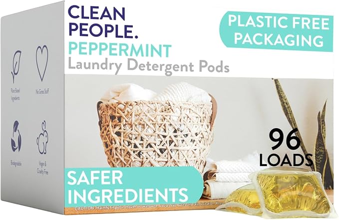 The Clean People Laundry Detergent Pods by CleanPeople