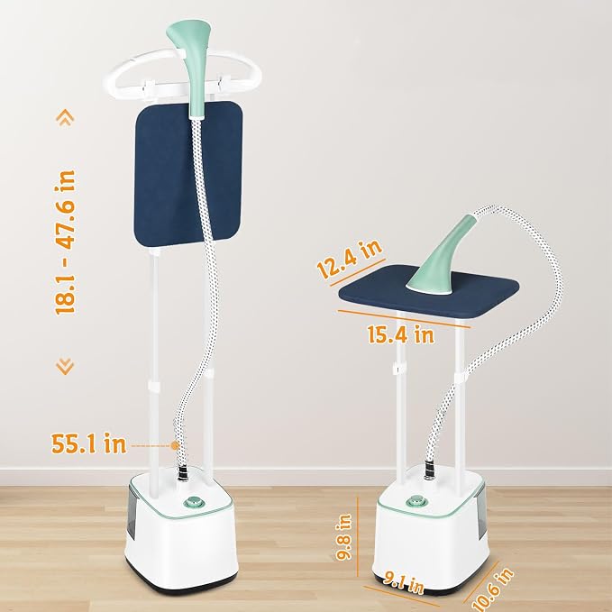 Standing Garment Steamer, 2000W Powerful Steamer - Image 2