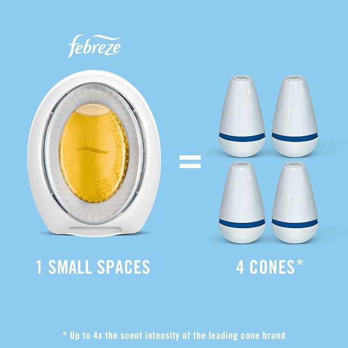 Febreze Small Spaces Air Freshener, Wild Berries, Odor Eliminator - Image 8