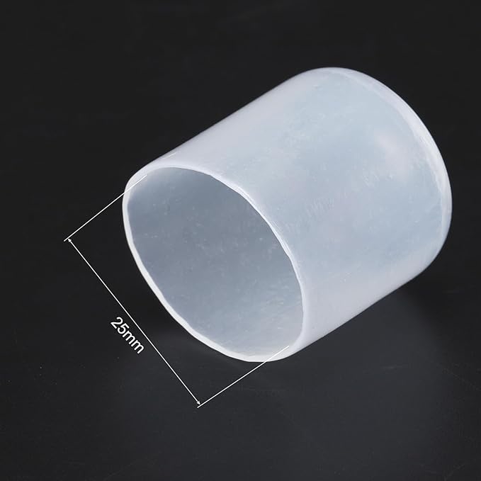 uxcell 20pcs Rubber End Caps 25mm ID Vinyl PVC Round Tube Bolt Cap Cover Screw - Image 3