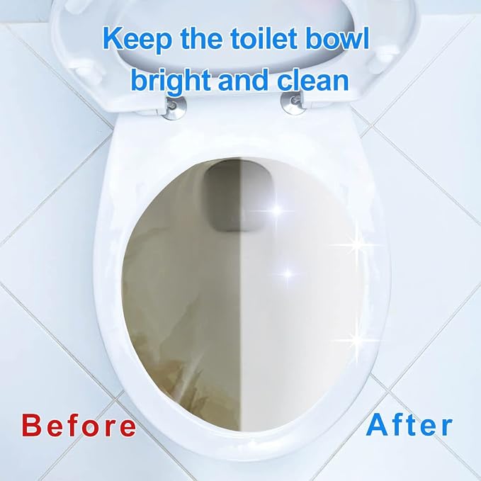 KIISIISO Toilet Bowl Cleaners Tablets, Household Lime Rust Removers, Automatic - Image 6