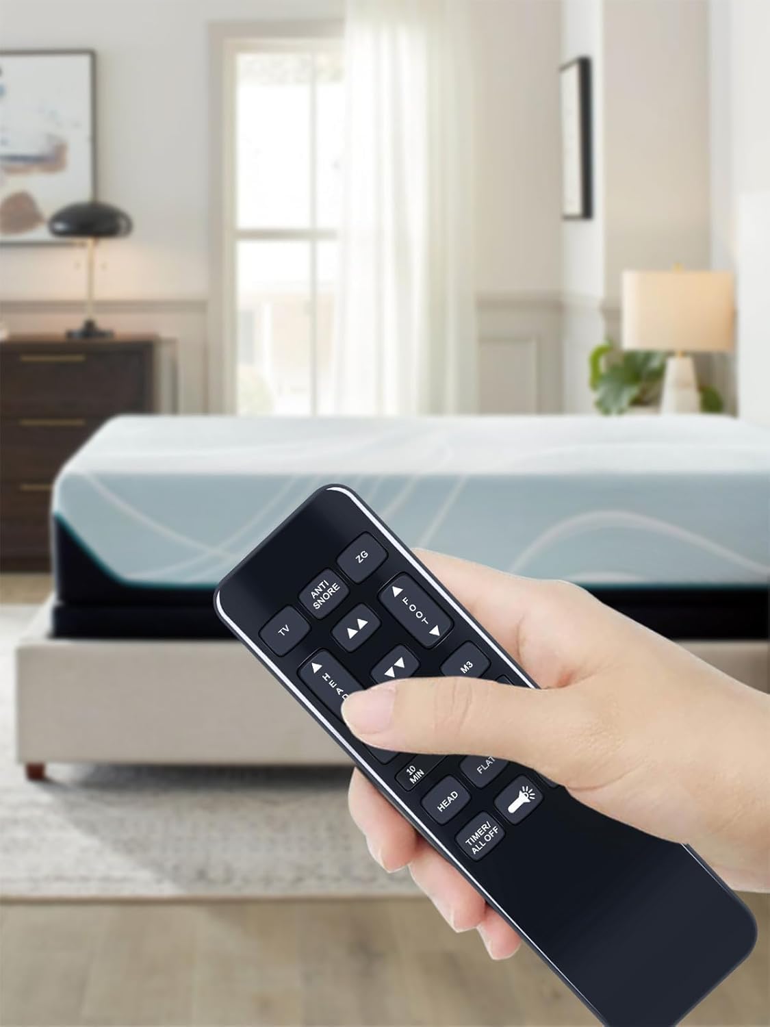 Adjustable Bed Richmat HJH55 Remote Hand Control Replacement, Compatible with Classic Adjustable Bed Brands