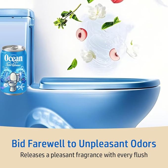 Beverage can Toilet Bowl Cleaner, Septic Toilet Bowl Tablets in Bottles - Image 7