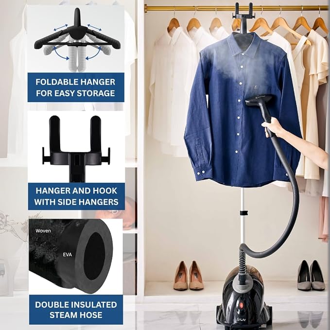 SALAV GS18-DJ Standing Garment Steamer - Image 5