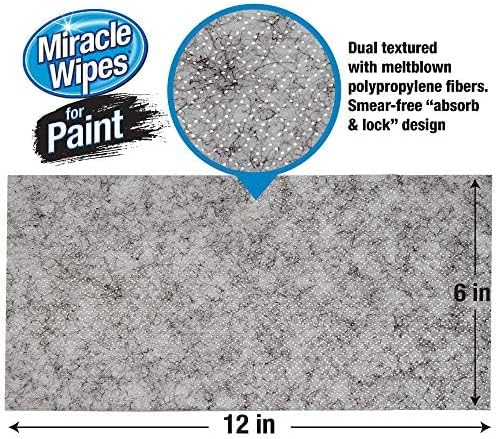 MiracleWipes for Paint Prep & Cleanup, Remove Tough Grime Build-Up, Wet Paint - Image 2