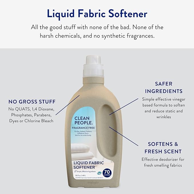 The Clean People Liquid Fabric Softener - Image 3