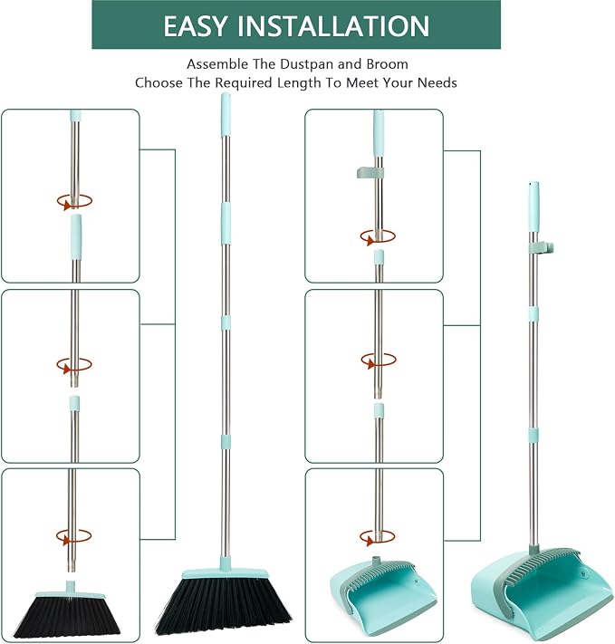Broom and Dustpan Set, Dustpans - Image 6