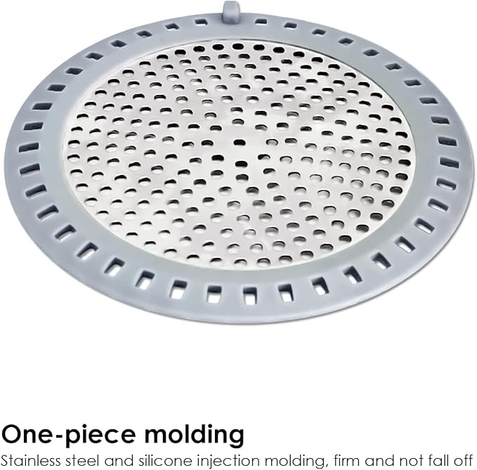 2PCS Shower Drain Hair Catcher, Shower Drain Strainer, Stainless Steel - Image 5