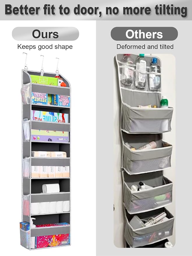 2 Pack Over The Door Storage Organizer - Image 6
