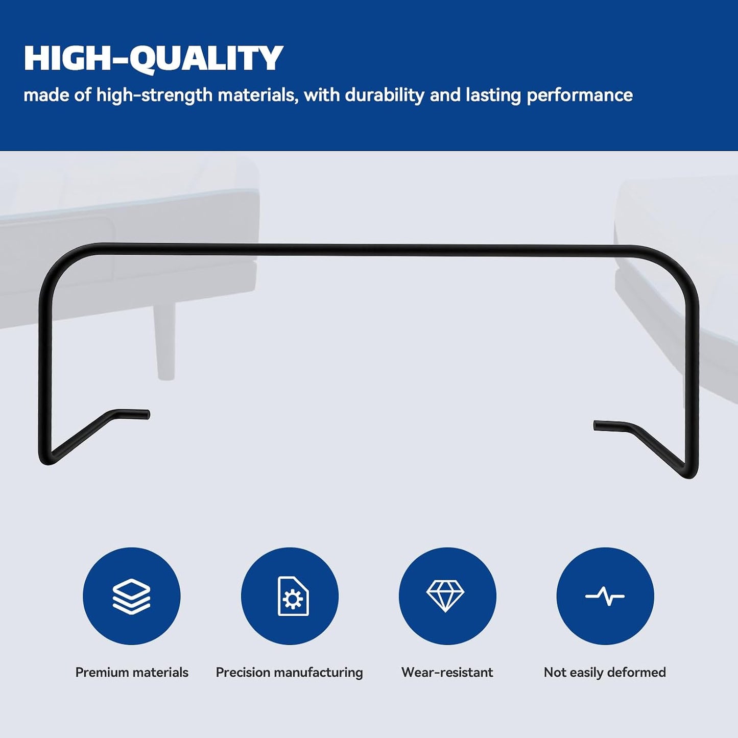 30 inches Across Mattress Retainer Bar Model 63000881 fits Tempur-Pedic Ergo(for King Size Base)，can not be Used for Lifting The Adjustable Bed !