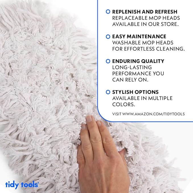 Commercial Dust Mop & Floor Sweeper, 48 in. Dust Mop - Image 5