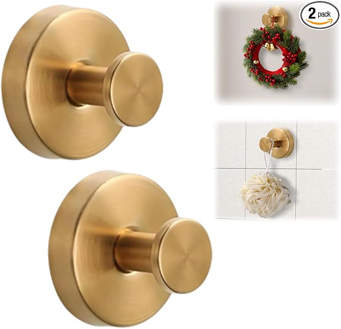 Suction Cup Hooks for Wreaths on Glass, No-Drill Suction Cup Hooks, Wreath by Homepage