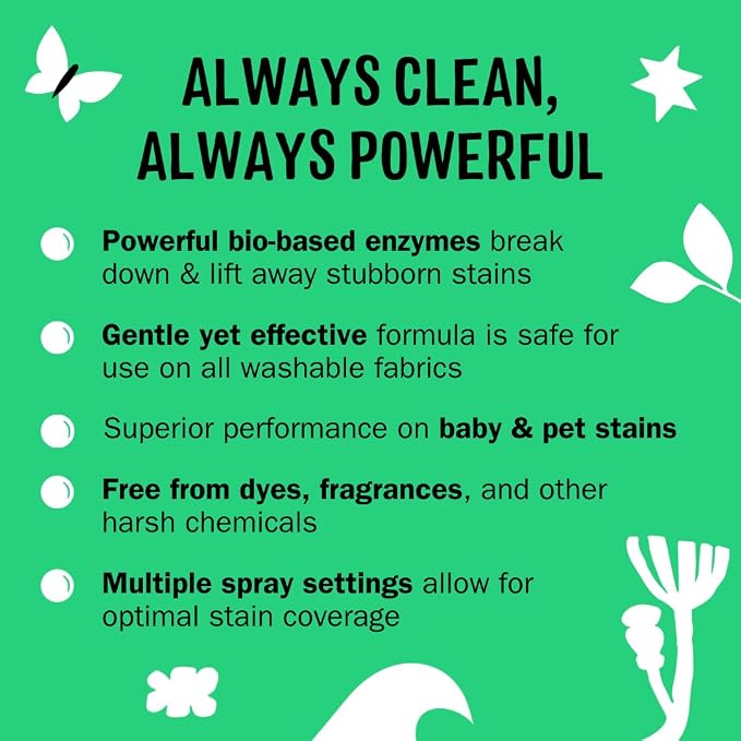 Molly's Suds Stain Remover Spray | Gentle Yet Powerful, Simple Ingredients) - Image 2