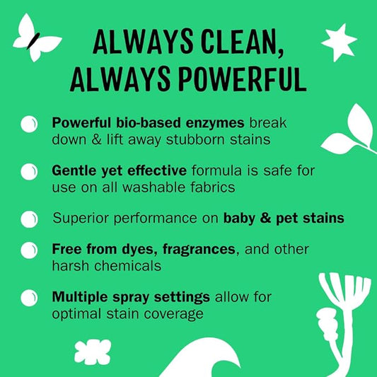 Molly's Suds Stain Remover Spray | Gentle Yet Powerful, Simple Ingredients) - Image 2