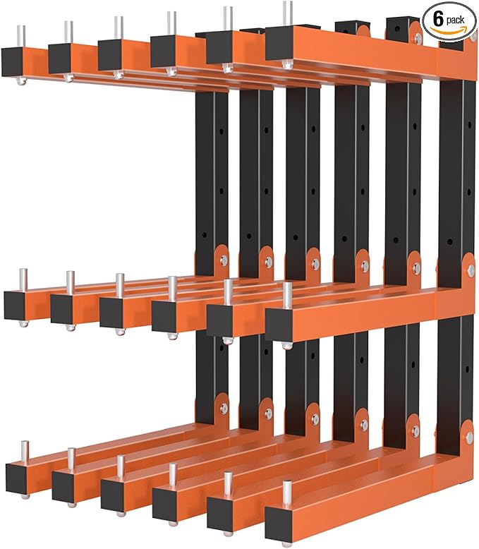 Lumber Storage Rack Wall-Mounted Lumber Racks Heavy Duty Wood Storage Rack by Acools