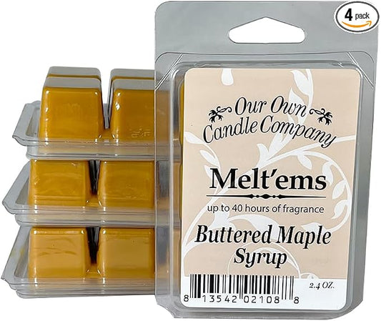 Our Own Candle Company Premium Wax Melt, Buttered Maple Syrup Scent, 6 Cubes by OurOwnCandleCompanycandles
