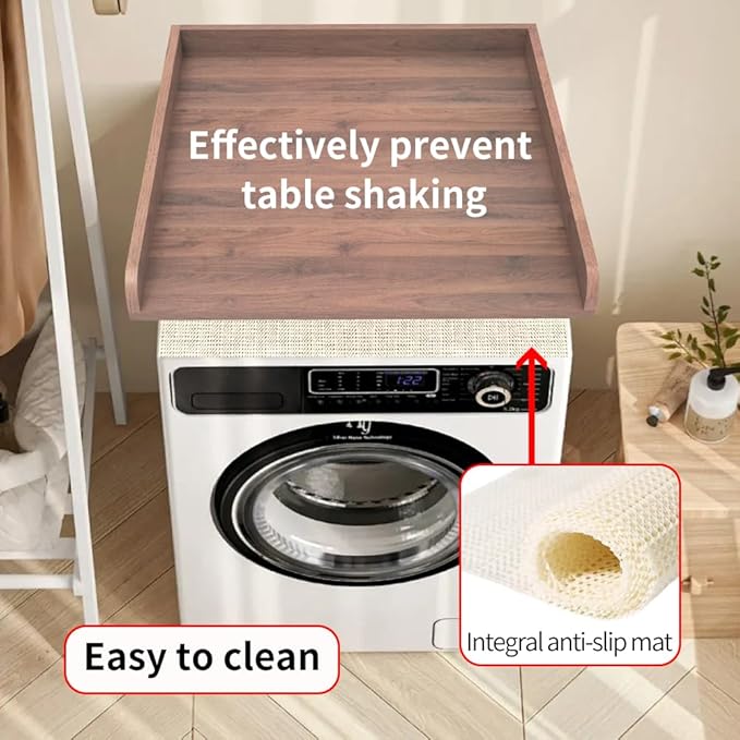 Washer Dryer Countertop Only, Edge Rails-27.5" Depth*27.5" Width Laundry Room - Image 7