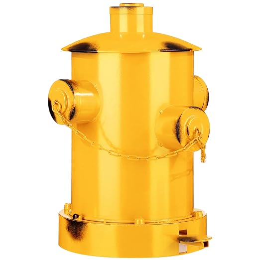 Hoolerry Fire Hydrant Trash Can Retro Creative Garbage Can by Hoolerry