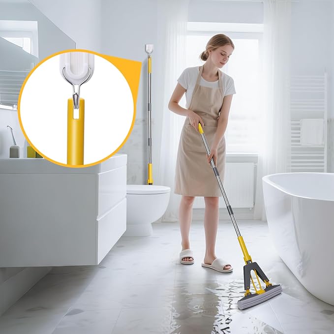 Masthome Sponge Mop, Roller Sponge Mop - Image 8