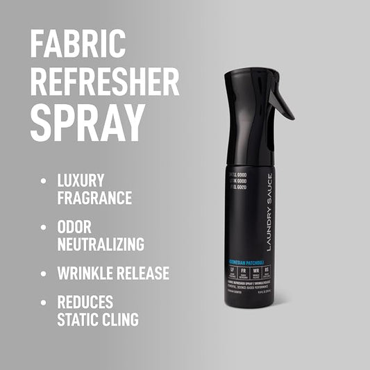 Laundry Sauce Fabric Refresher Spray Indonesian Patchouli, Odor-Fighting Fabric - Image 2