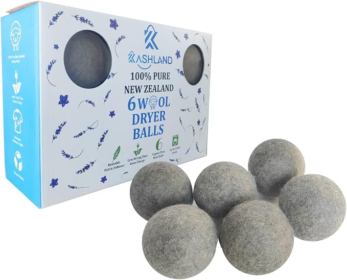 Organic Wool Dryer Balls: Eco-Friendly & Chemical-Free | Our Anti-Entanglement by Unknown