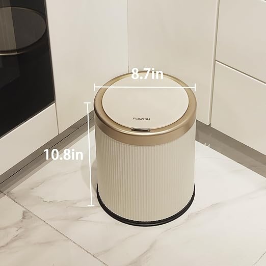 URALFA Automatic Motion Sensor Bathroom Trash Can - Image 6