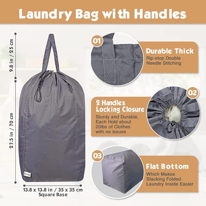 Washable Travel Laundry Bag - Image 2
