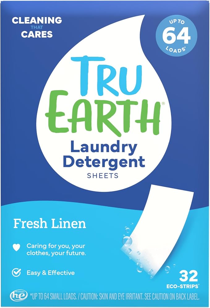 Tru Earth Compact Dry Laundry Detergent Sheets by TruEarth