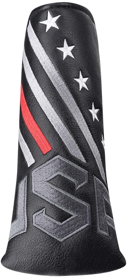 Big Teeth Golf Cover USA Stripe and Star Headcover Covers, Driver Fairway Wood - Image 6